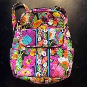 Vera Bradley quilted mini backpack
